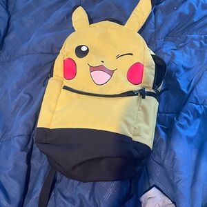 Yellow Pikachu Backpack